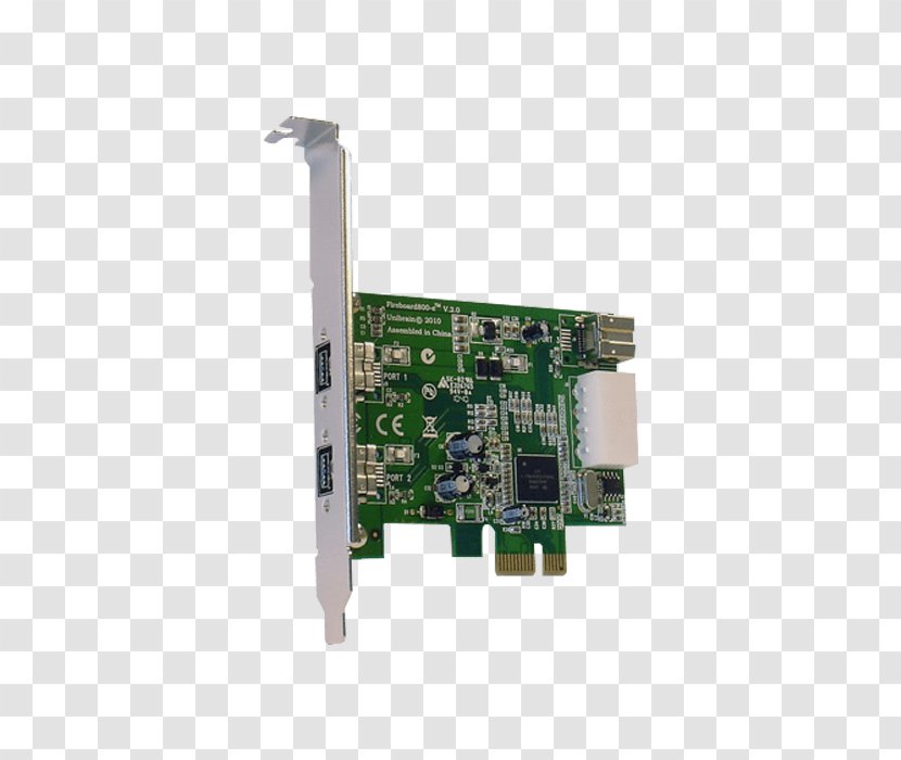 TV Tuner Cards & Adapters Network IEEE 1394 Conventional PCI Express - Electronic Device - Ieee Transparent PNG