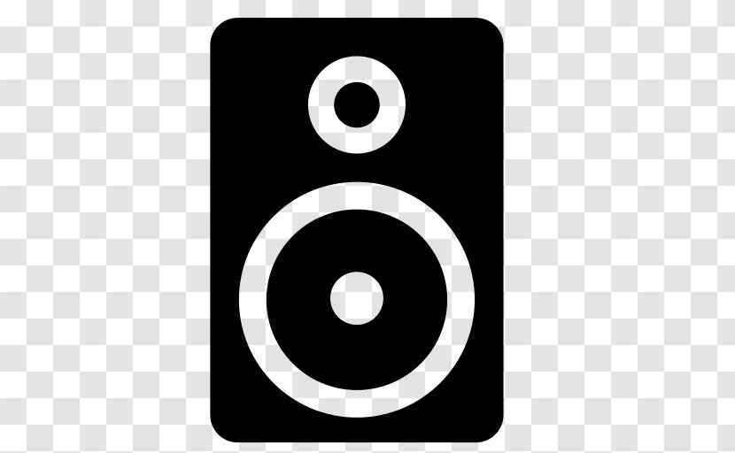 Brand Symbol Font - Black M - Audio Speakers Transparent PNG