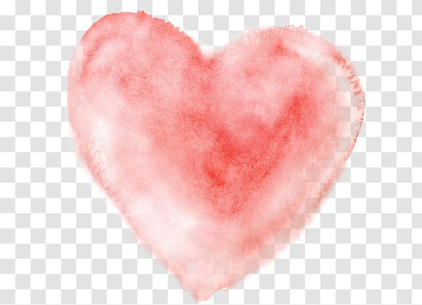 Watercolor Painting Heart - Transparency And Translucency Transparent PNG