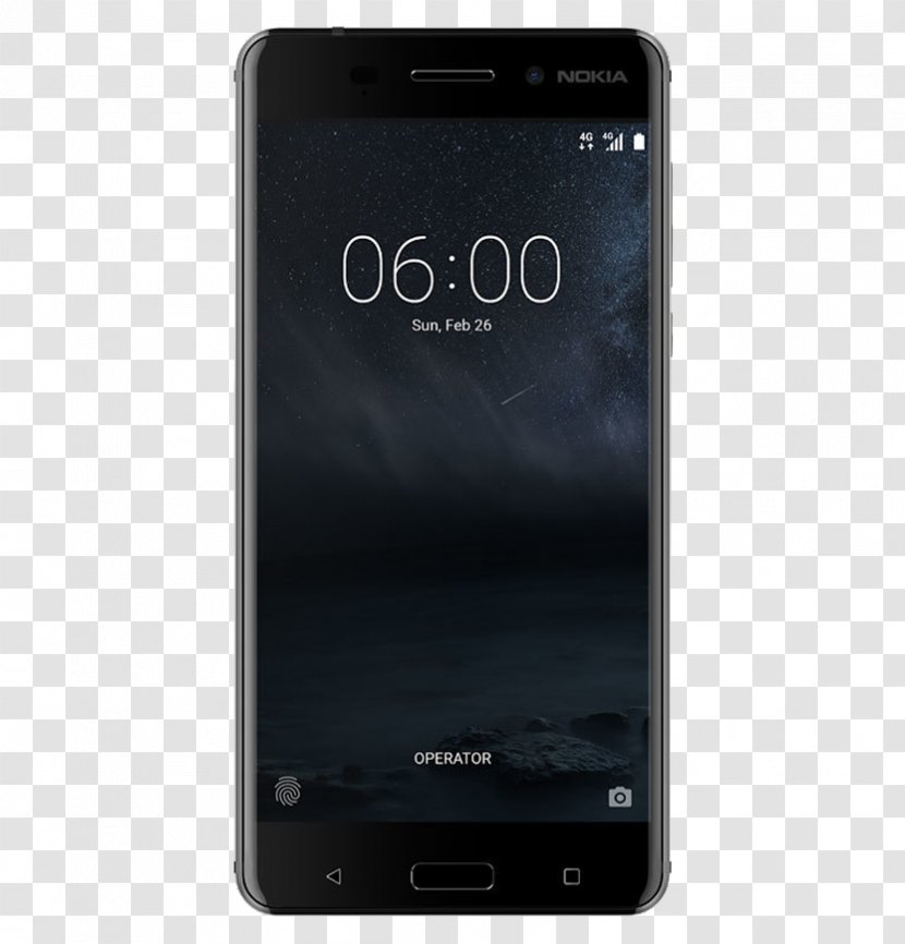 Smartphone Feature Phone Nokia 6 諾基亞 5 Dual SIM Blue Hardware/Electronic - Gadget Transparent PNG