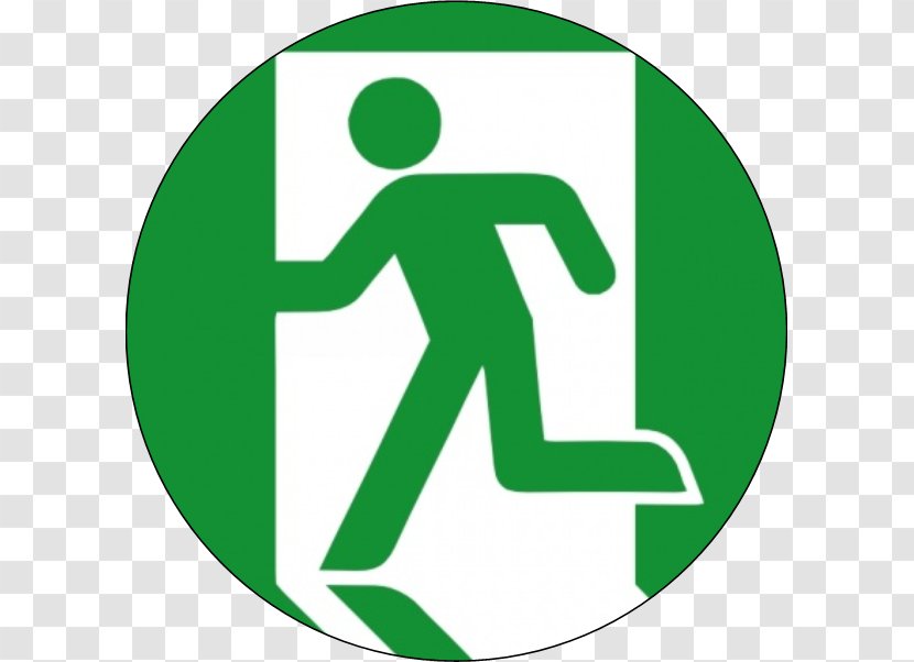 Emergency Exit Sign Fire Protection - Ball - Mishloach Manot Transparent PNG