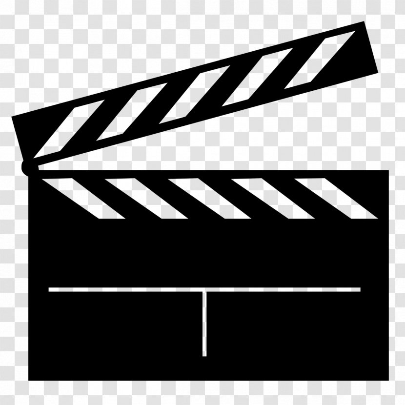 Film Clapperboard Silhouette Hollywood YouTube - Youtube Transparent PNG