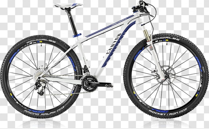 Mountain Bike Canyon Bicycles 29er Shimano SLX - Automotive Tire - Bicycle Transparent PNG