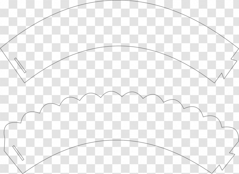 Circle White Drawing Headgear - Hardware Accessory - Ticket Template Transparent PNG