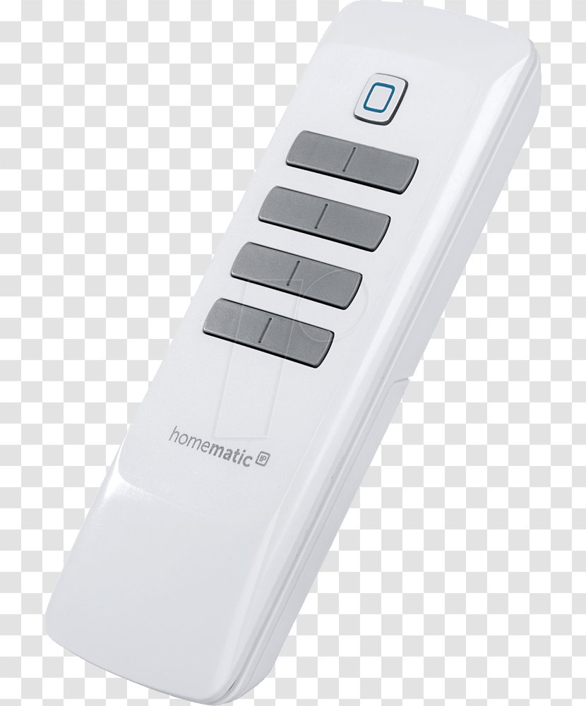 Remote Controls Push-button Wireless Electronics Homematic IP Cordless Control - Ip Address - Homematic-ip Transparent PNG