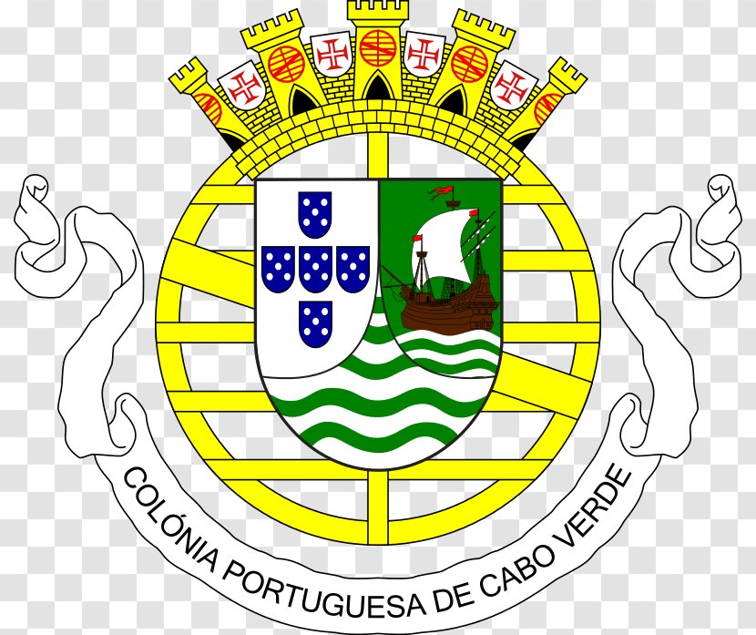 Portuguese Cape Verde Empire Portugal National Emblem Of - Area Transparent PNG