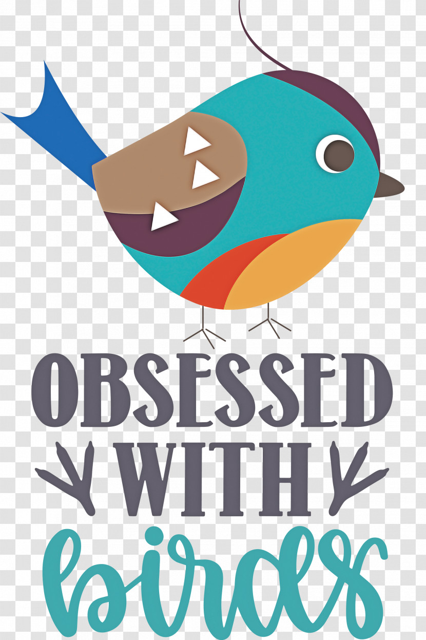 Obsessed With Birds Bird Birds Quote Transparent PNG