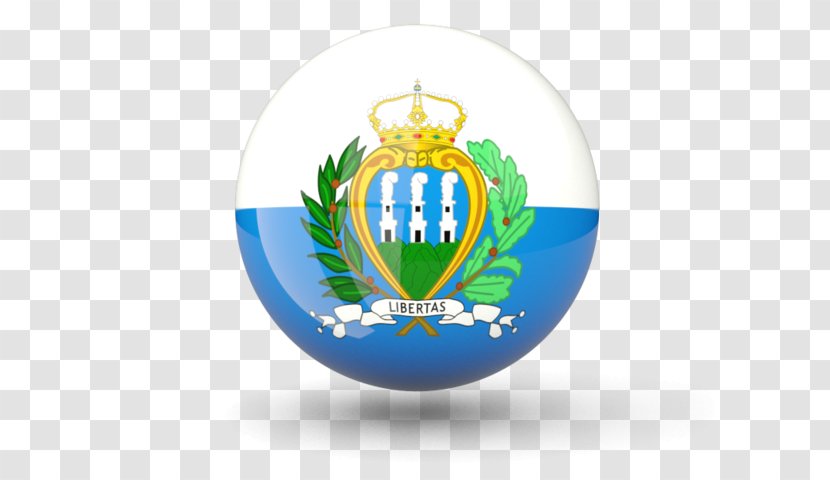 Flag Of San Marino Symbol Transparent PNG