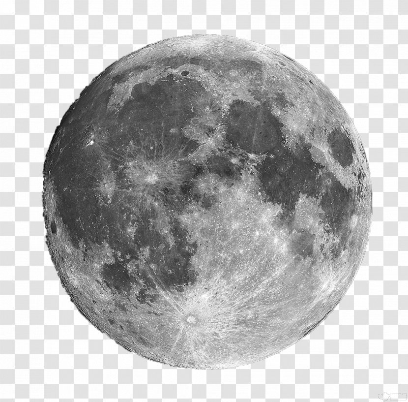 Supermoon Full Moon Lunar Eclipse Solar - Blue - Suspension Transparent PNG