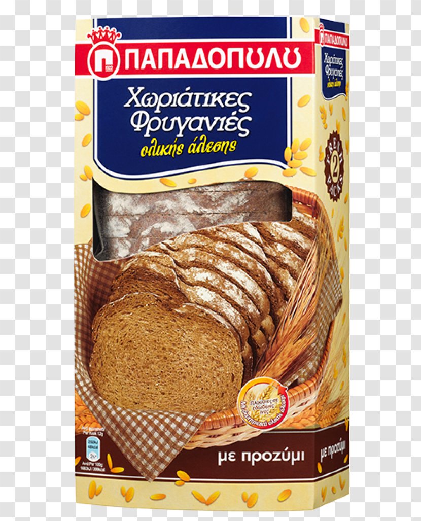 Milk Toast Zwieback Bread Whole Grain - Supermarket Transparent PNG