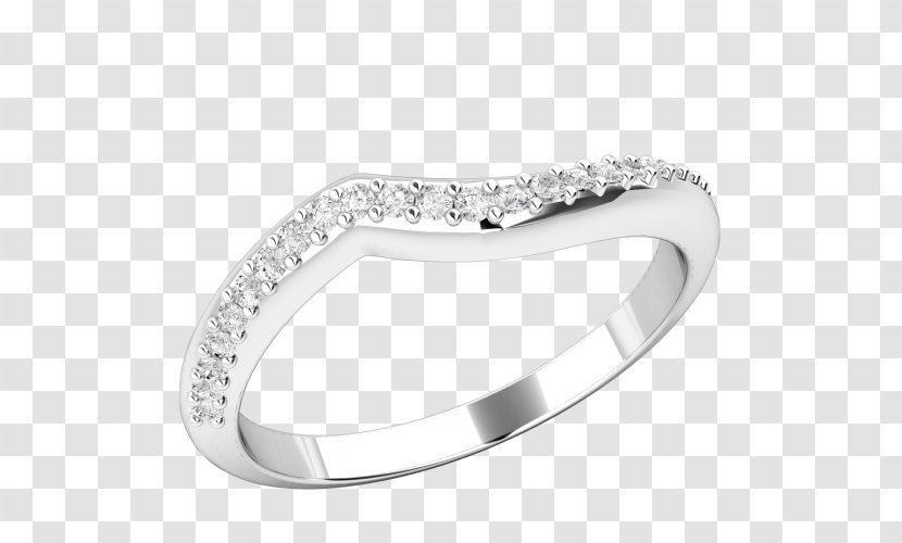 Wedding Ring Silver Body Jewellery Diamond - Gemstone - Eternity Transparent PNG