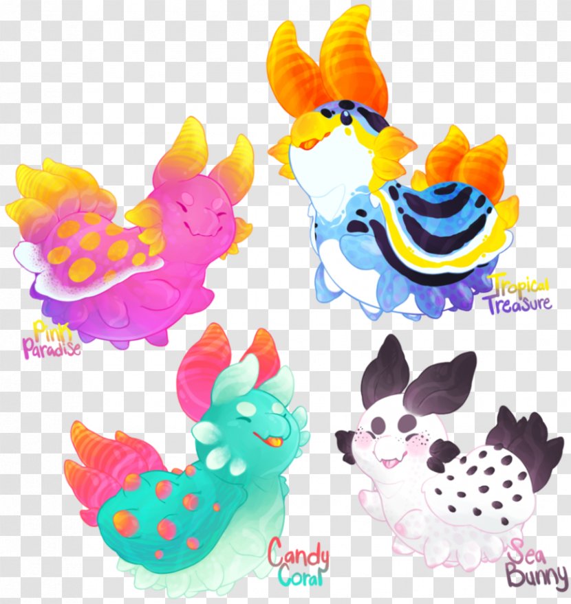Stuffed Animals & Cuddly Toys Font - Toy - Sea Slugs Transparent PNG