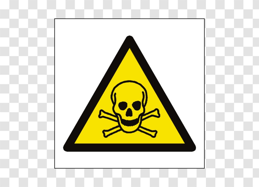 Hazard Symbol Dangerous Goods Chemical Hazardous Waste - Signage - Label Material Transparent PNG