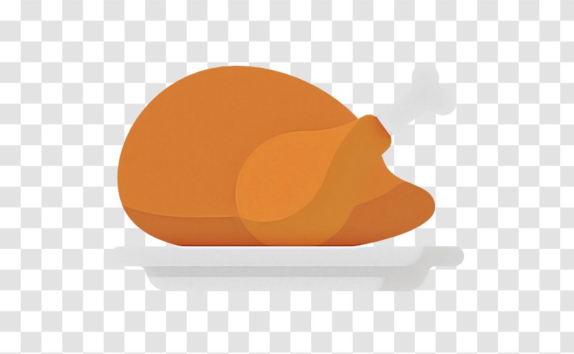 Orange - Peach Snail Transparent PNG