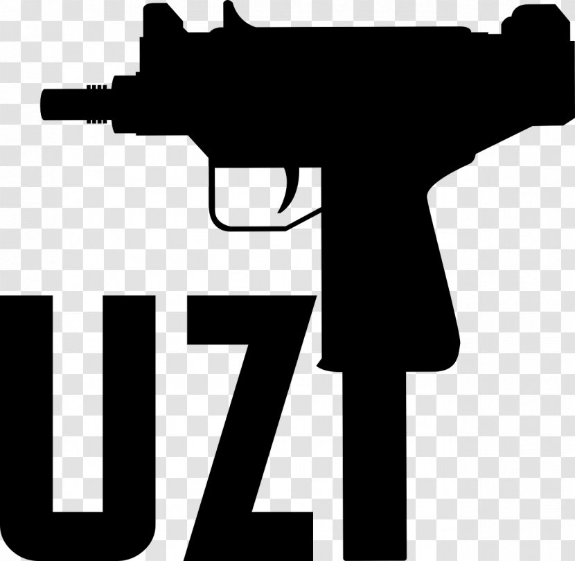 Uzi Firearm Gun Pistol Weapon - Heart Transparent PNG