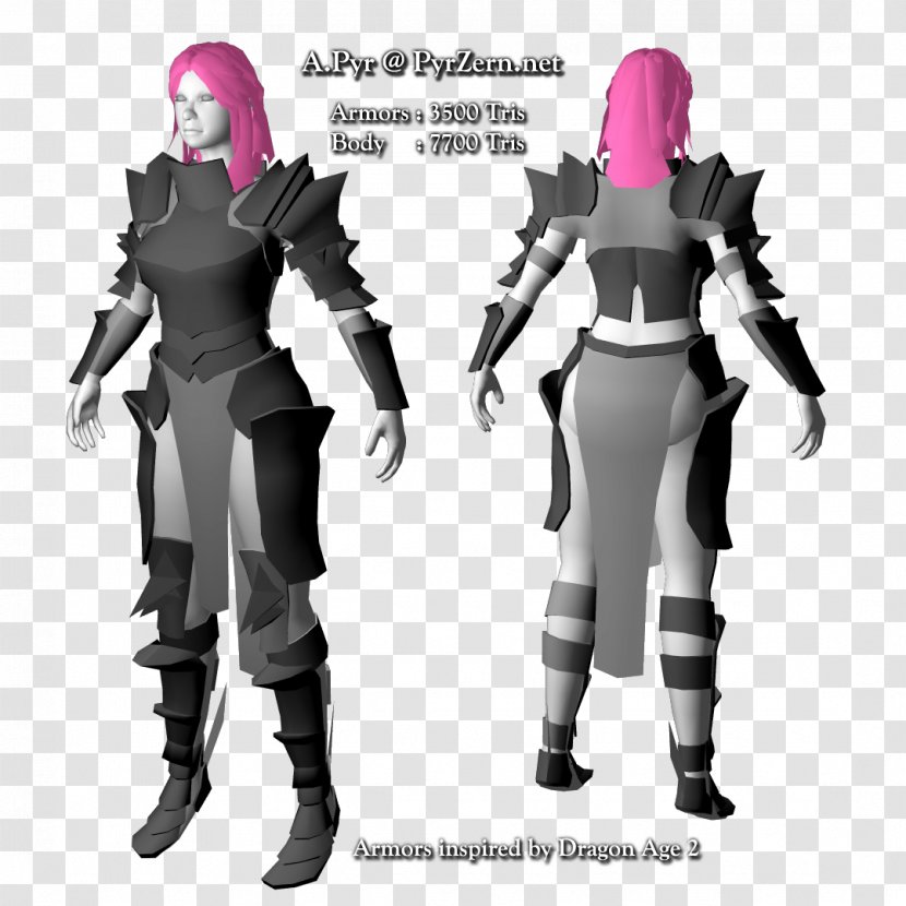 Costume Design Armour Character - Joint Transparent PNG