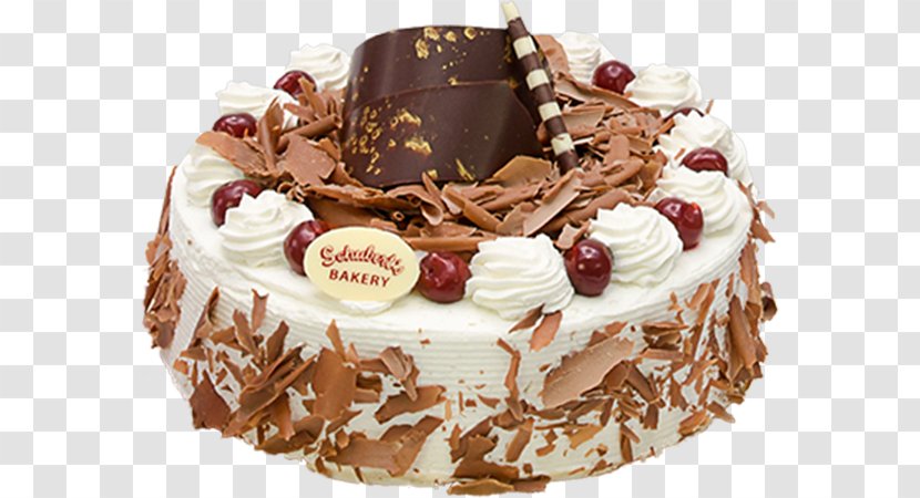 Birthday Cake Black Forest Gateau Chocolate - Cream Transparent PNG