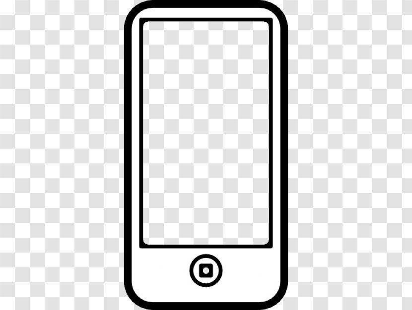 IPhone Telephone Clip Art - Iphone - Mobile Phone Display Action Transparent PNG