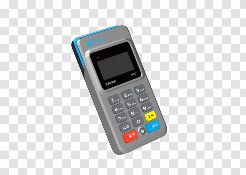 Feature Phone Mobile Poly Point Of Sale - Cellular Network - Attractive Calculator Transparent PNG