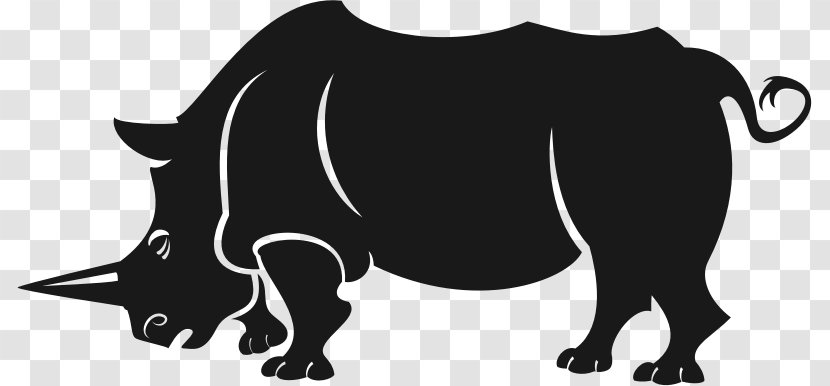 Rhinoceros Clip Art Vector Graphics Openclipart Rhino! - Sign Transparent PNG