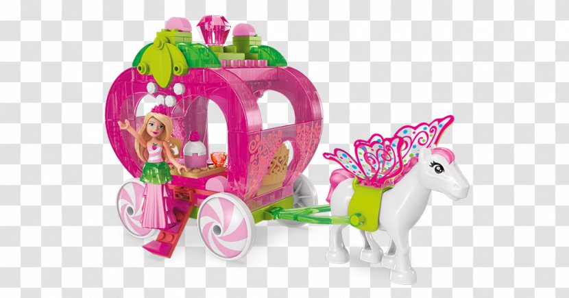 Barbie: Dreamtopia Mega Brands Construction Set Carriage - Silhouette - Barbie Transparent PNG