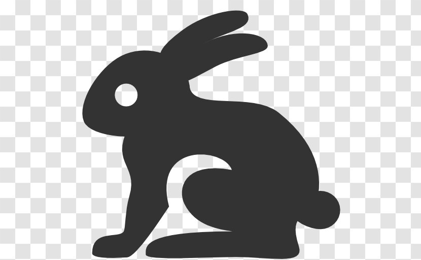 Easter Bunny Havana Rabbit - Silhouette Transparent PNG