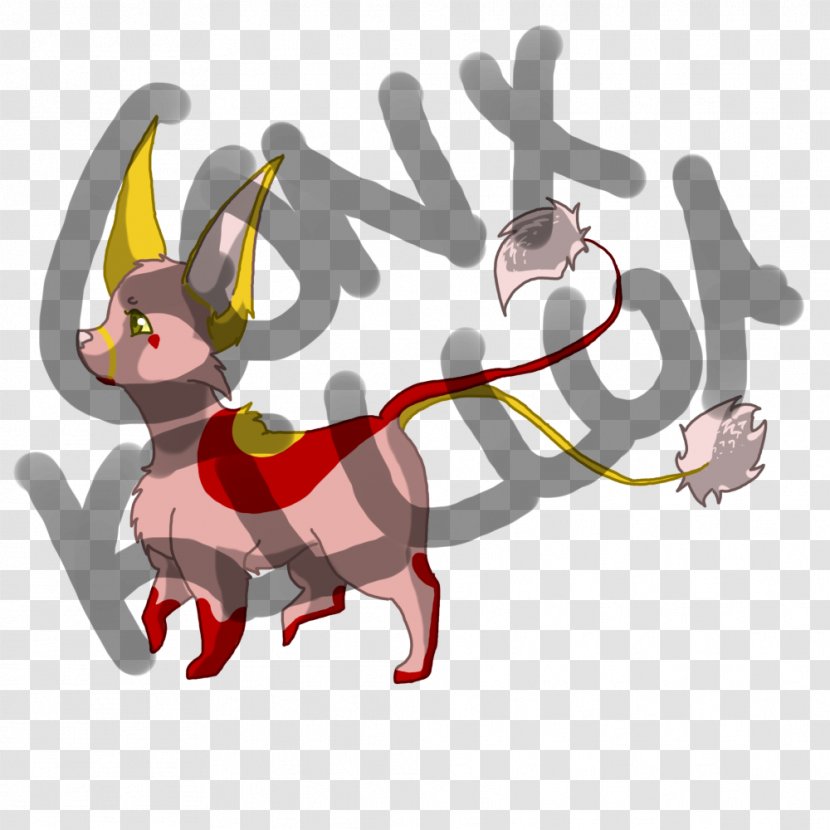 Reindeer Horse Character Clip Art - Carnivora - Banana Smoothies Transparent PNG