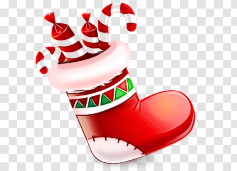 Red Christmas Ornament - Stocking - Holiday Chili Pepper Transparent PNG