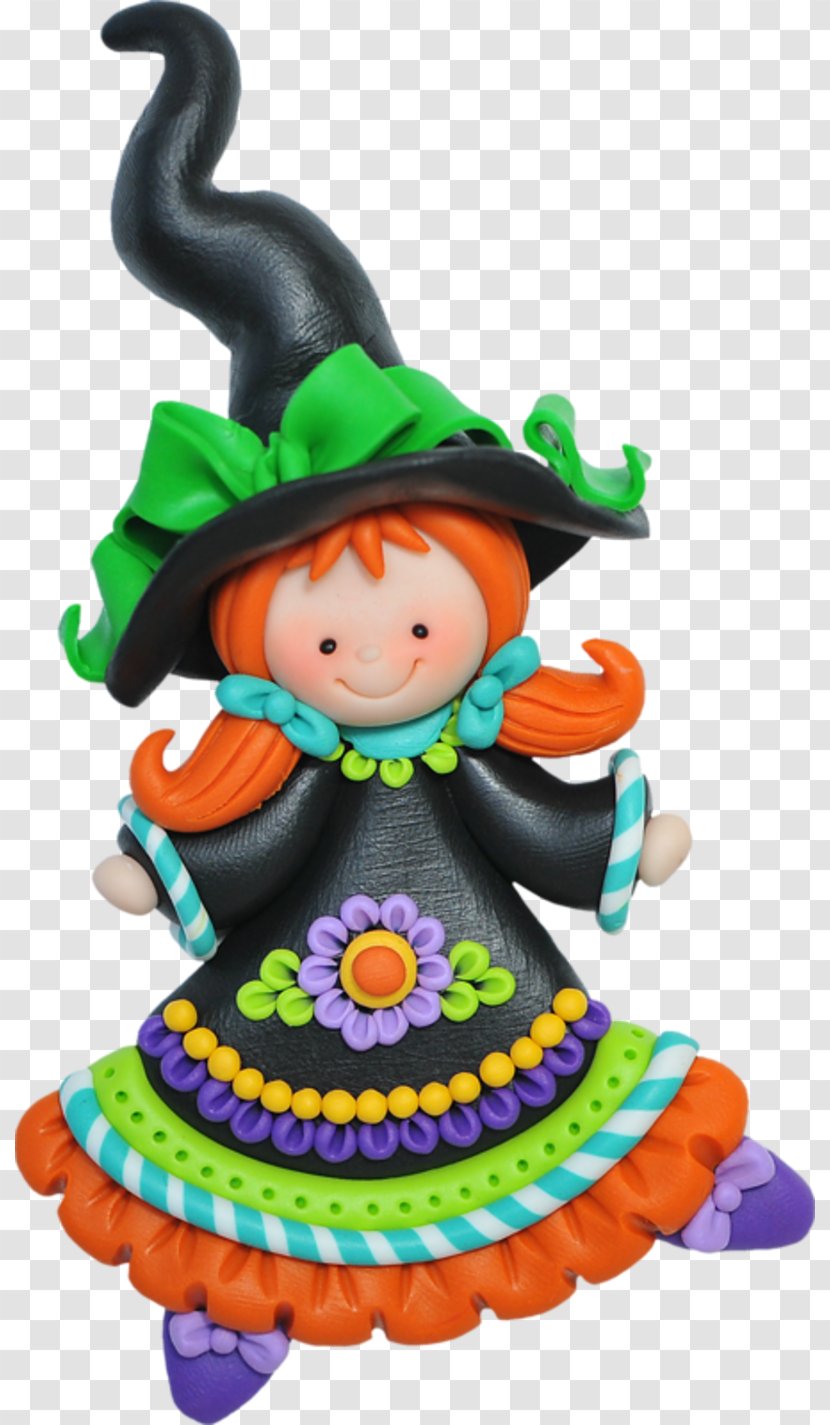 Clip Art Openclipart Image Free Content Halloween - Figurine - In Bed Witch Transparent PNG