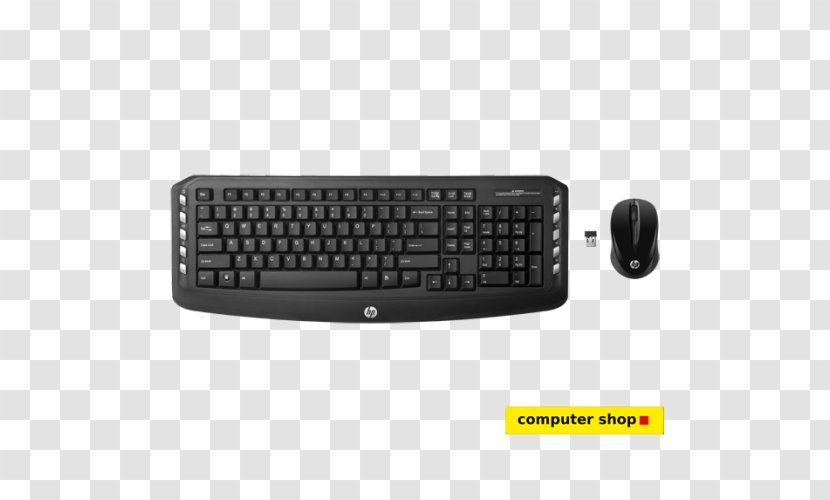 Computer Keyboard Hewlett-Packard Mouse Wireless - Technology - Hewlett-packard Transparent PNG