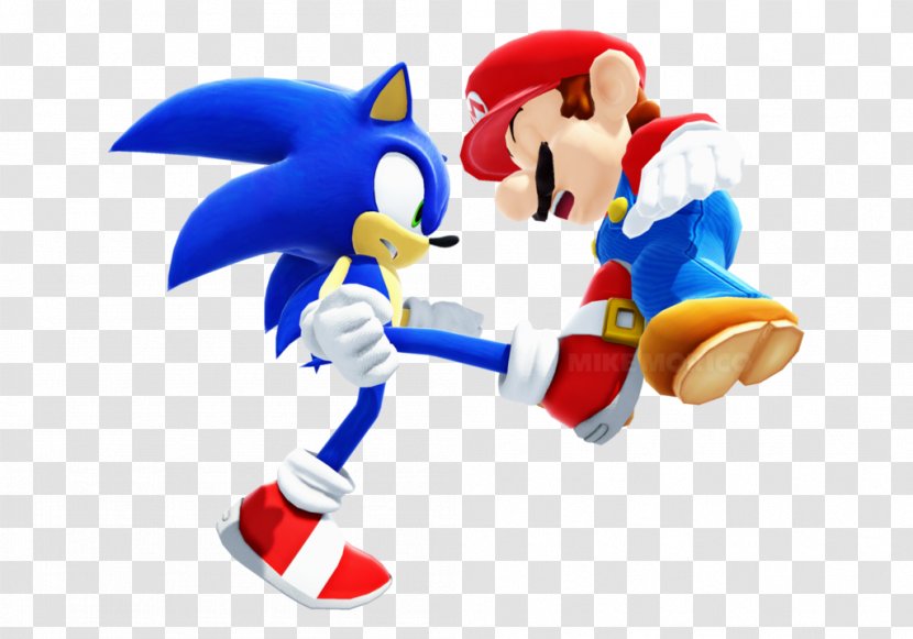 Mario & Sonic At The Olympic Games Forces Hedgehog Super Odyssey Silver - Fish Transparent PNG