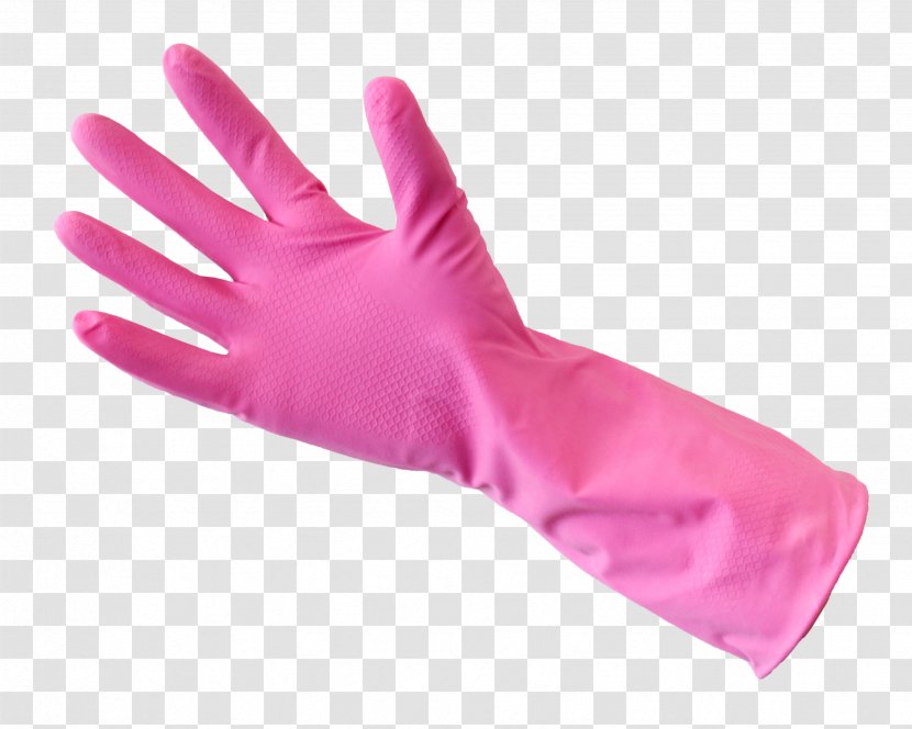 Thumb Hand Model Pink M Glove Transparent PNG