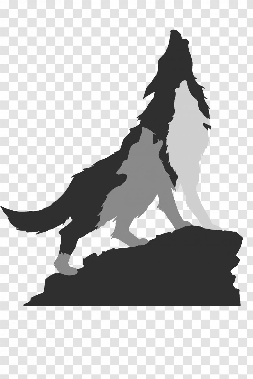Silhouette Project Wolfpack Dog - Carnivoran - Wolf Transparent PNG