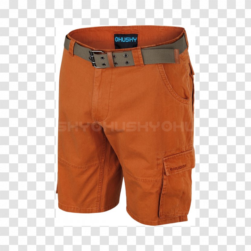 Bermuda Shorts Trunks - Orange - Man In Transparent PNG