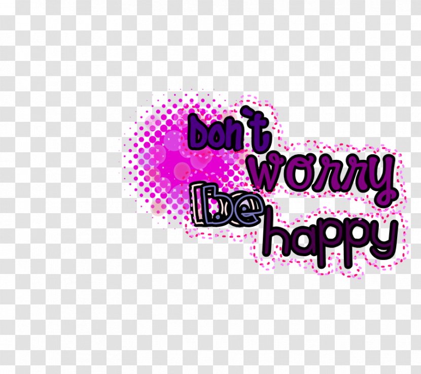 Logo Brand Pink M Font - Dont Worry Transparent PNG