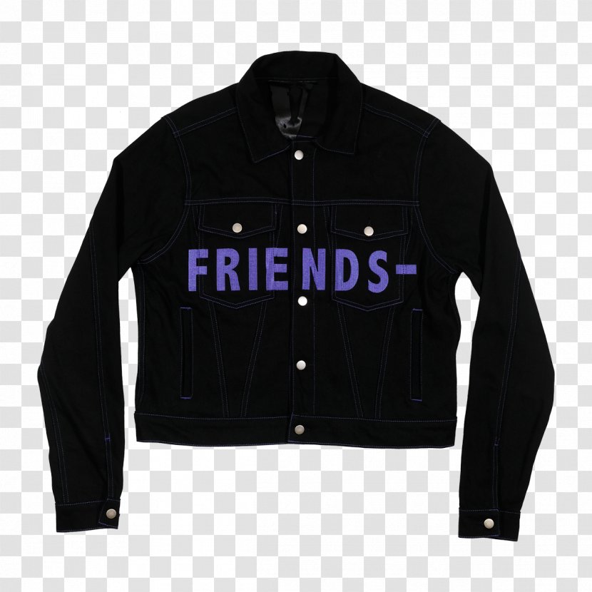 Jacket ジージャン Sweater Outerwear Denim - Friends Transparent PNG