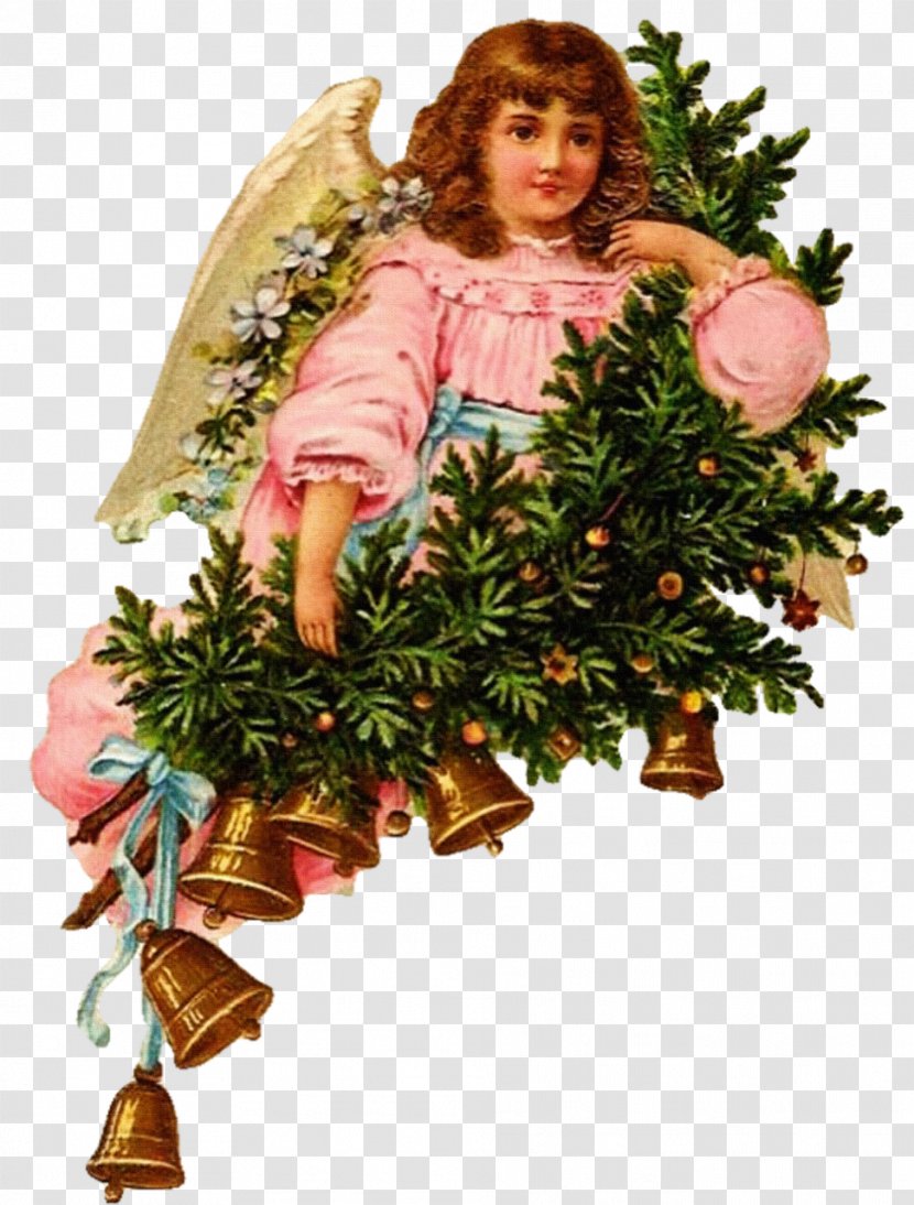Elsa Beskow Angel Christmas Tree Cherub - Fir Transparent PNG