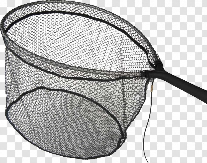 Hand Net Fishing Nets Fly - Black And White Transparent PNG