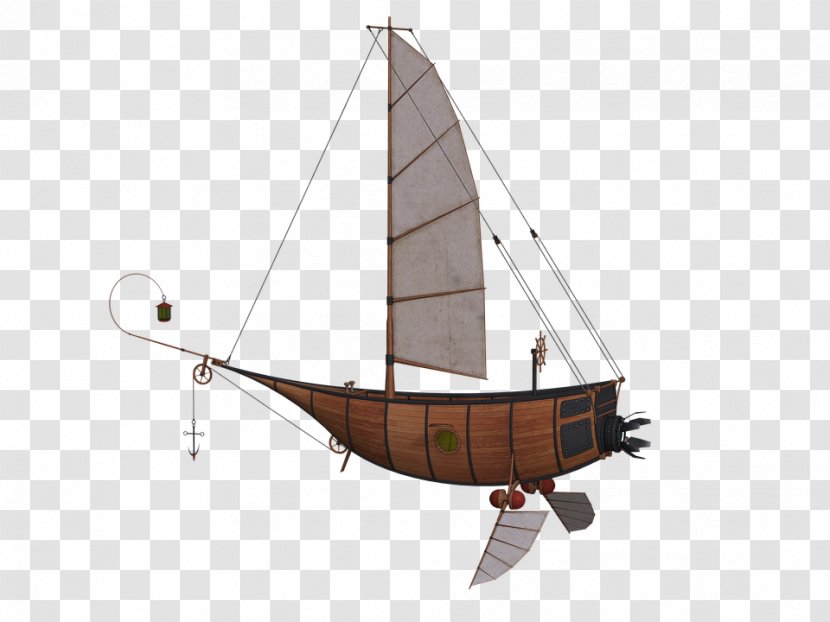 Airship Hot Air Balloon - Watercraft - Spaceship Transparent PNG