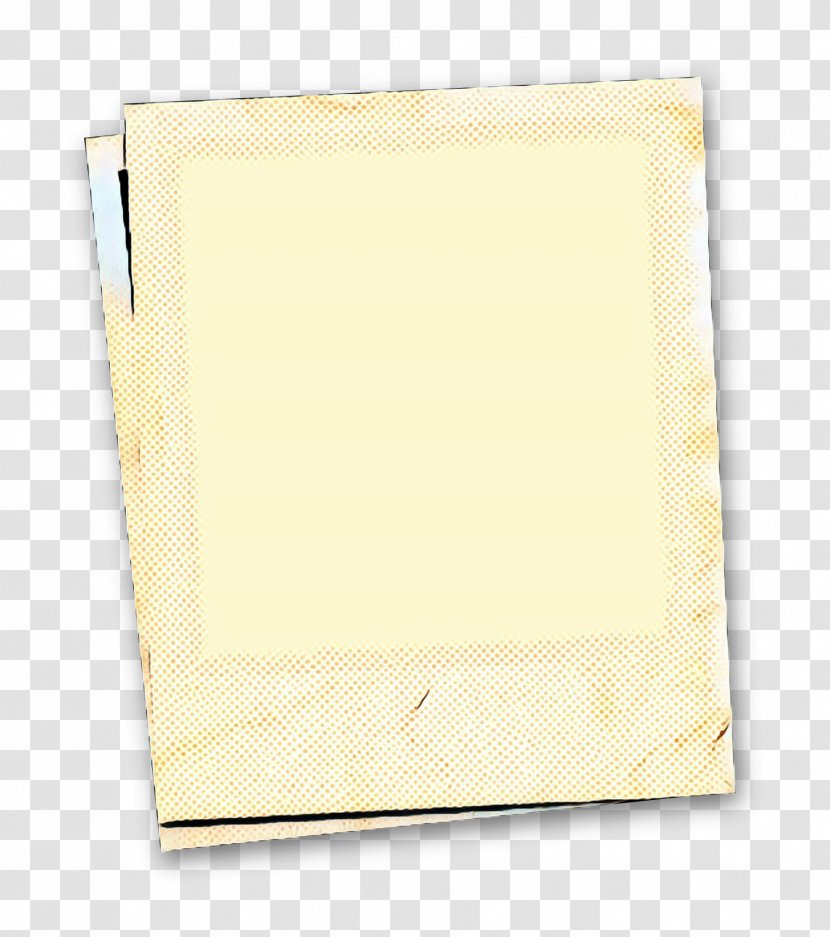 Paper Product Design Square Meter - Yellow - Rectangle Transparent PNG