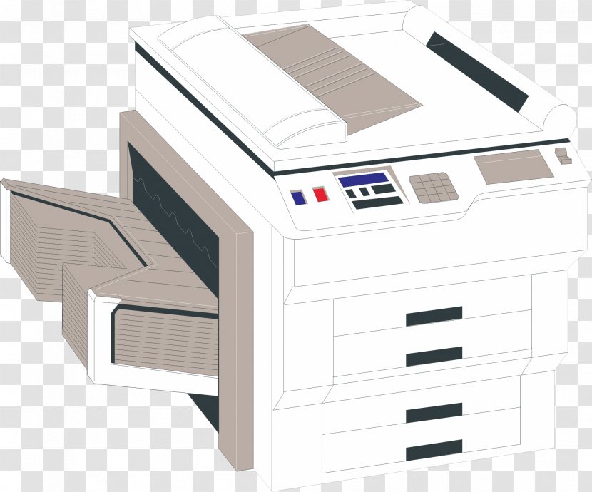 Printer System Resource Computer File - Office Supplies - Cartoon Transparent PNG