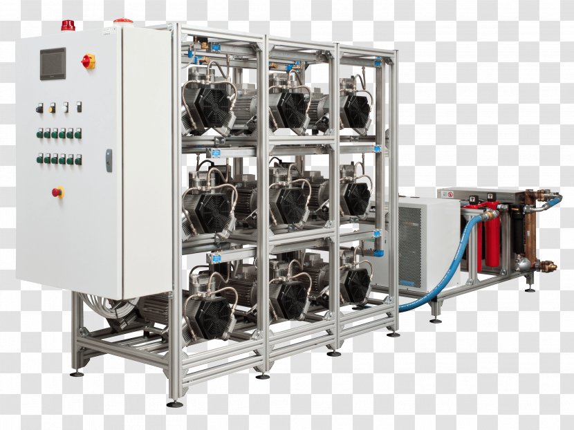 Compressed Air System Machine Compressor Industry - Suction - Dry Cleaning Transparent PNG