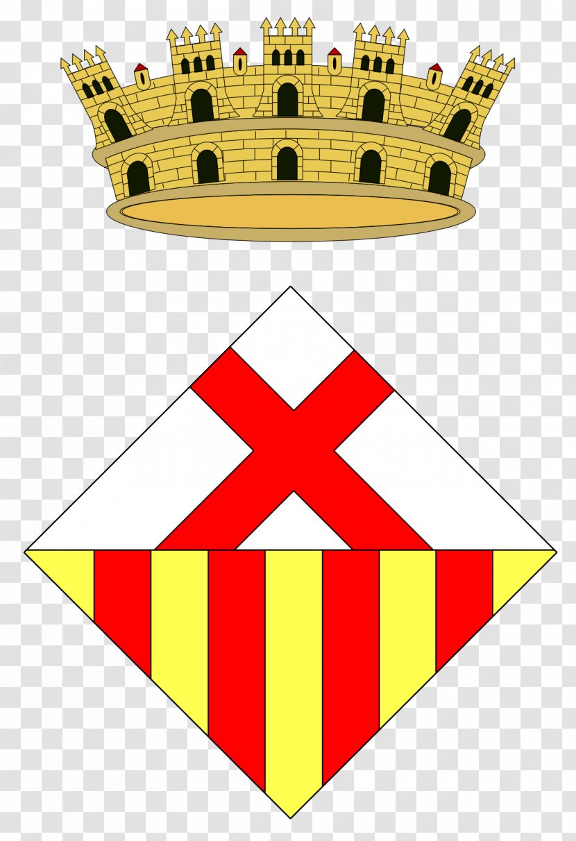 L'Hospitalet De Llobregat Escutcheon Urrea Gaén Coat Of Arms Madrid - Triangle - Munt Transparent PNG