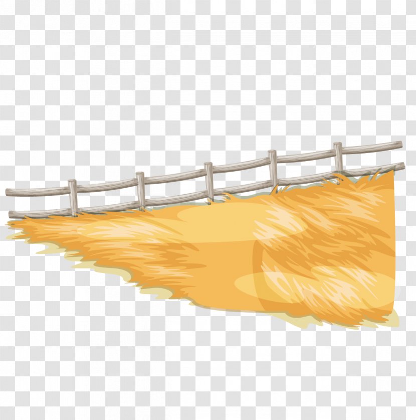 Yellow Wood Deck Railing Handrail - Orange - Golden Meadows And Transparent PNG