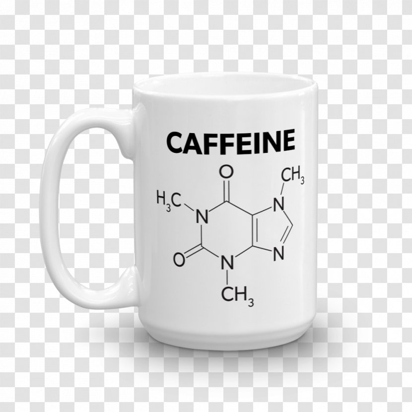 Coffee Cup Mug Product Design Caffeine - White - Chemical Composition Transparent PNG