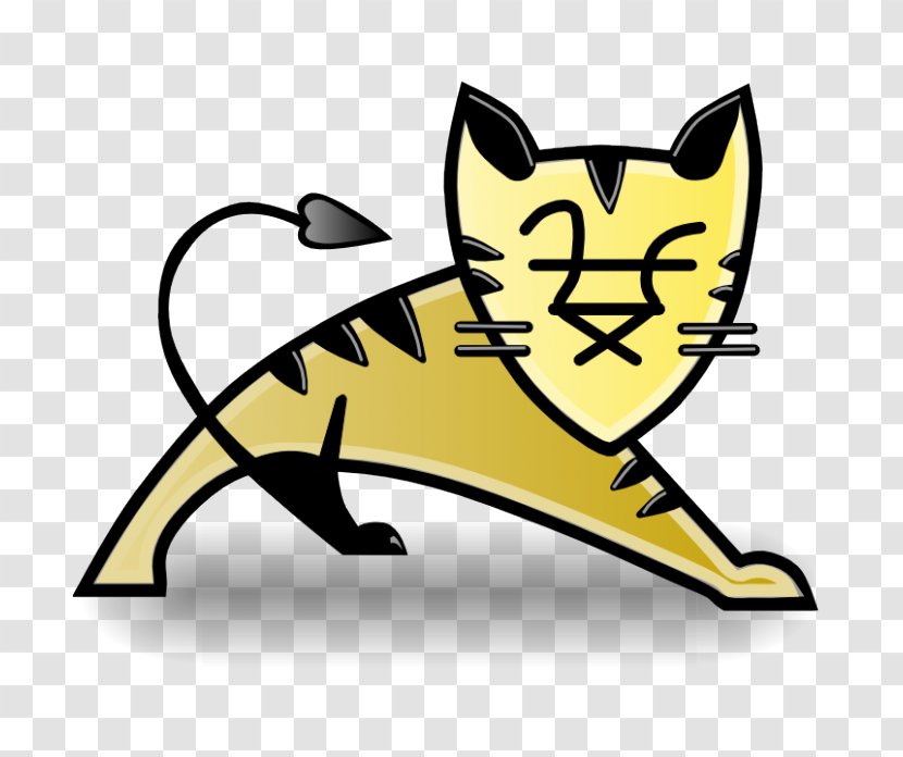 Apache Tomcat Java Servlet JavaServer Pages Web Container HTTP Server - Database Connectivity - Yellow Transparent PNG