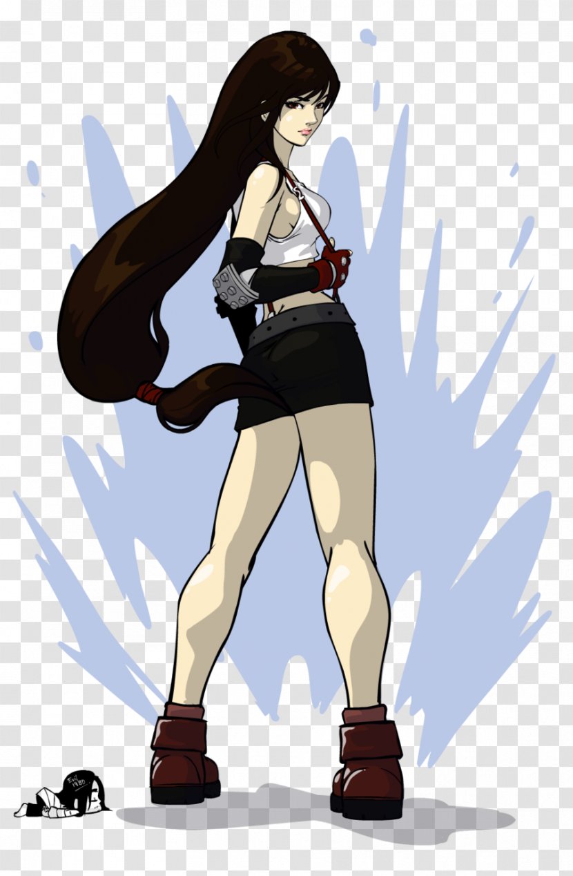 Final Fantasy VII Tifa Lockhart Sephiroth Cloud Strife Character - Heart - Flower Transparent PNG