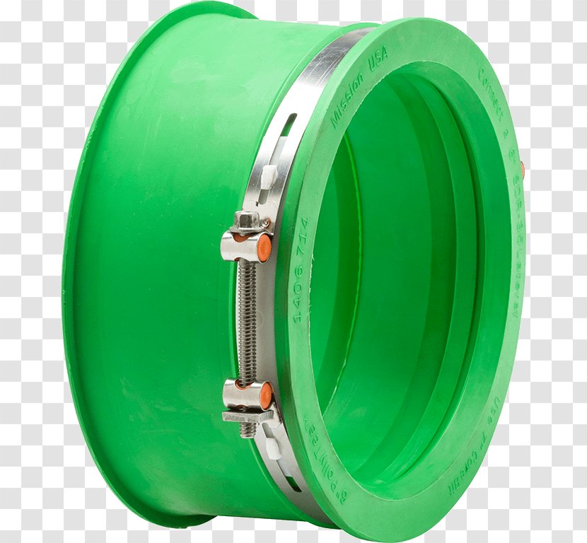 Mission Rubber Co LLC Plastic Drain-waste-vent System Separative Sewer - Green - Pipe Transparent PNG