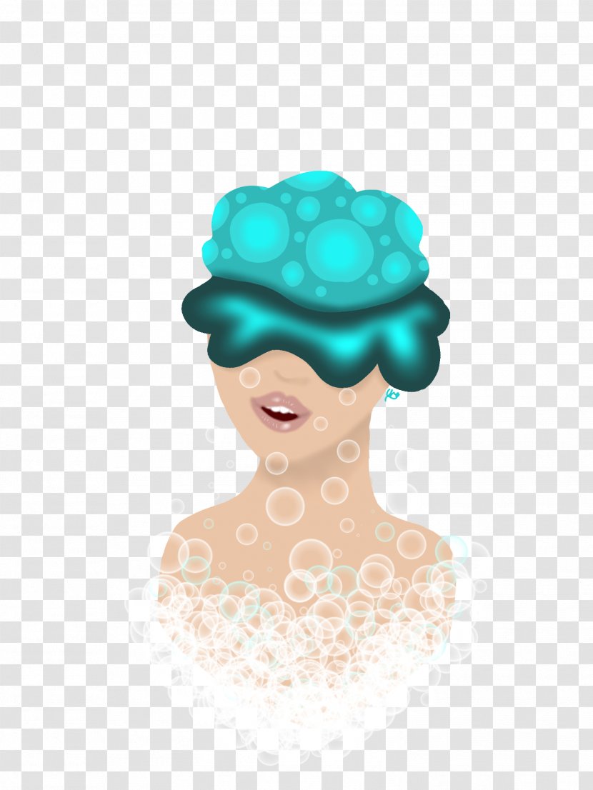 Turquoise Hair Clothing Accessories Transparent PNG