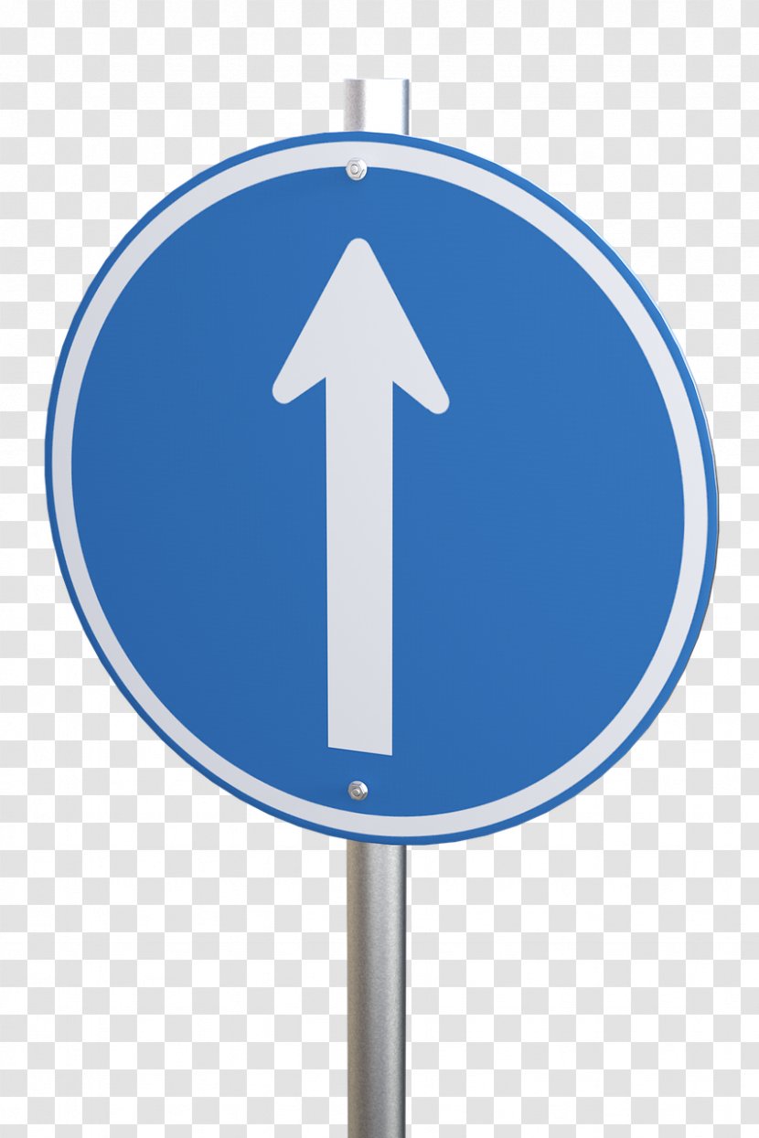 Traffic Sign One-way Road - Oneway Transparent PNG